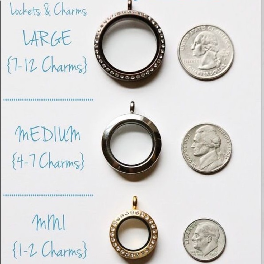 Origami Owl LARGE ROSE GOLD LOVE window plate - Picture 3 of 3